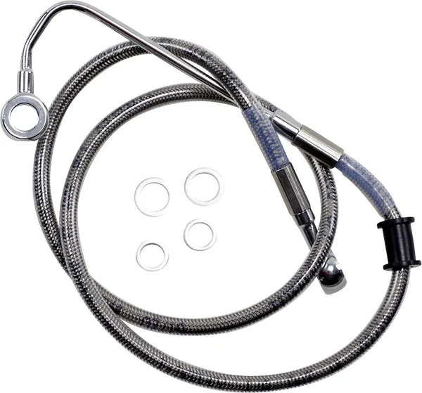 Durite de frein en acier inoxydable longueur étendue DRAG SPECIALTIES - vue 3