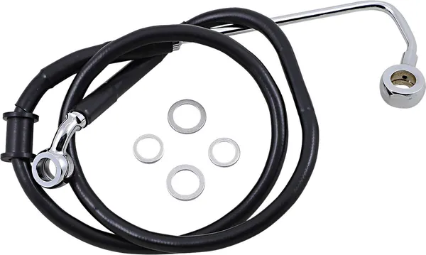 Durite de frein en acier inoxydable longueur étendue DRAG SPECIALTIES - vue 2