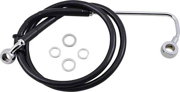 Durite de frein en acier inoxydable longueur étendue DRAG SPECIALTIES - vue 2