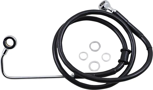 Durite de frein en acier inoxydable longueur étendue DRAG SPECIALTIES - vue 2