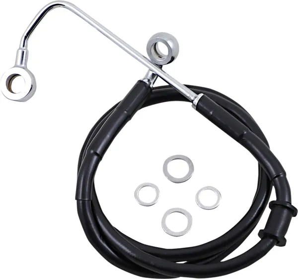 Durite de frein en acier inoxydable longueur étendue DRAG SPECIALTIES - vue 2