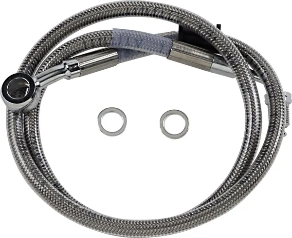 Durite de frein en acier inoxydable longueur étendue DRAG SPECIALTIES - vue 2