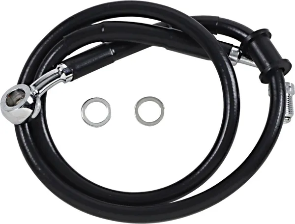Durite de frein en acier inoxydable longueur étendue DRAG SPECIALTIES - vue 2