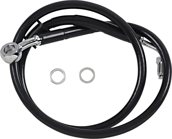 Durite de frein en acier inoxydable longueur étendue DRAG SPECIALTIES - vue 2