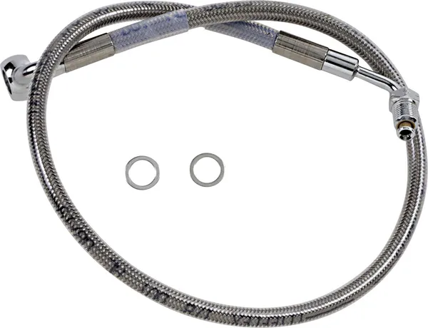 Durite de frein en acier inoxydable longueur étendue DRAG SPECIALTIES - vue 2