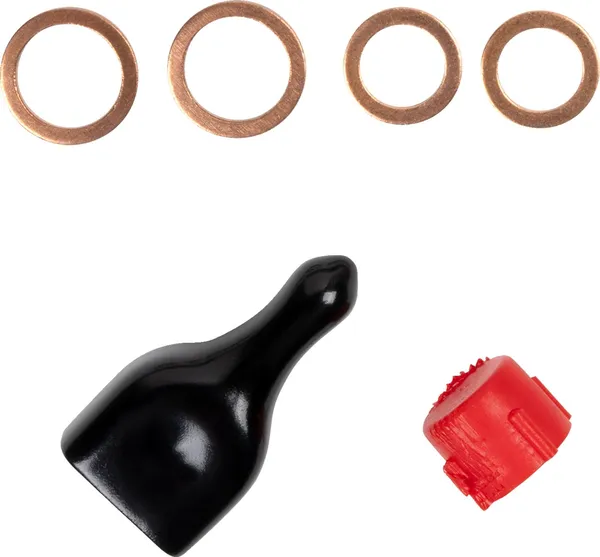 Durite de frein tressée acier inoxydable MOOSE OFFROAD HARD-PARTS - vue 2