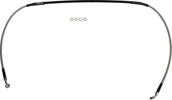 Tresse de frein acier inoxydable MOOSE OFFROAD HARD-PARTS - vue 2
