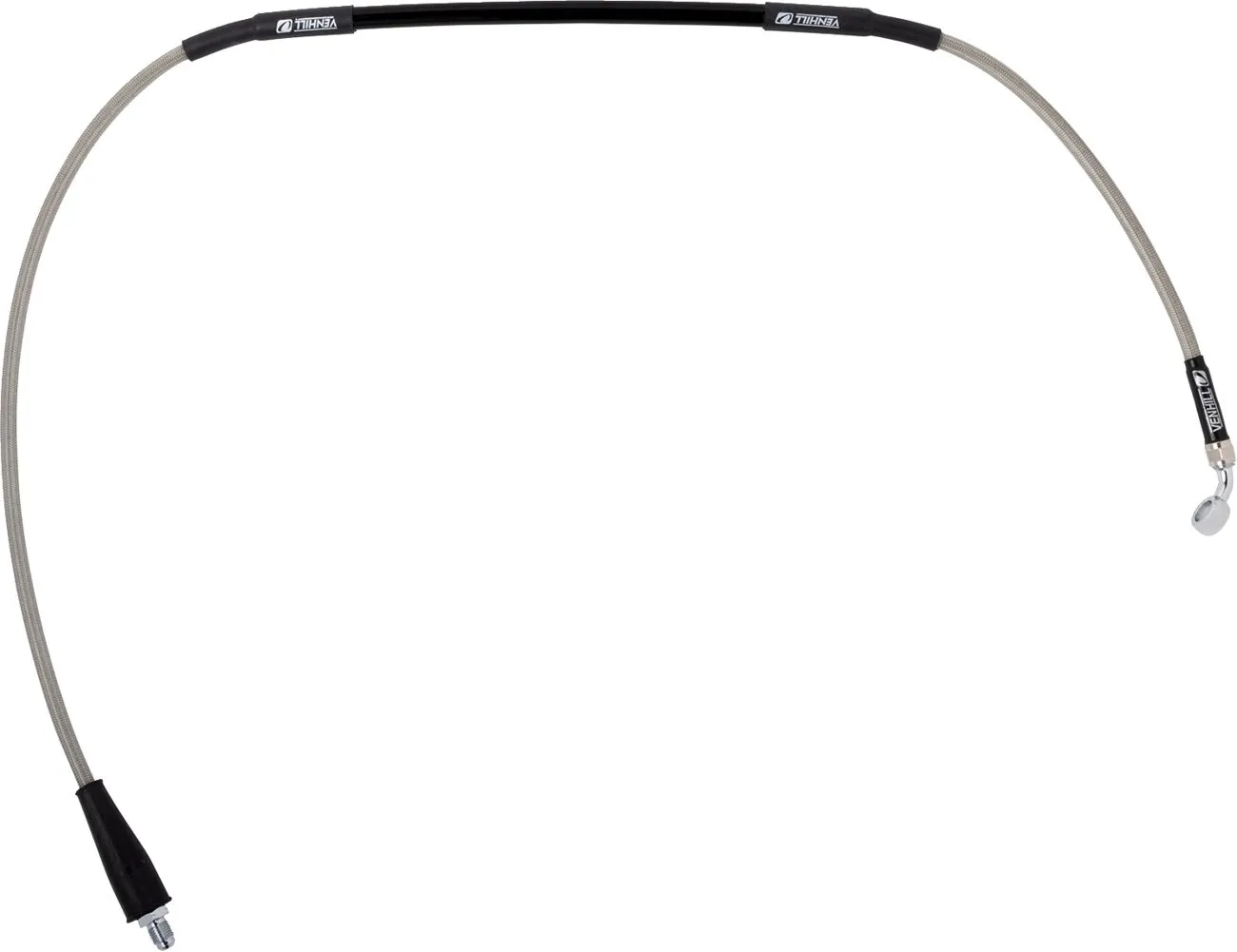 Durite de frein tressée en acier inoxydable MOOSE OFFROAD HARD-PARTS