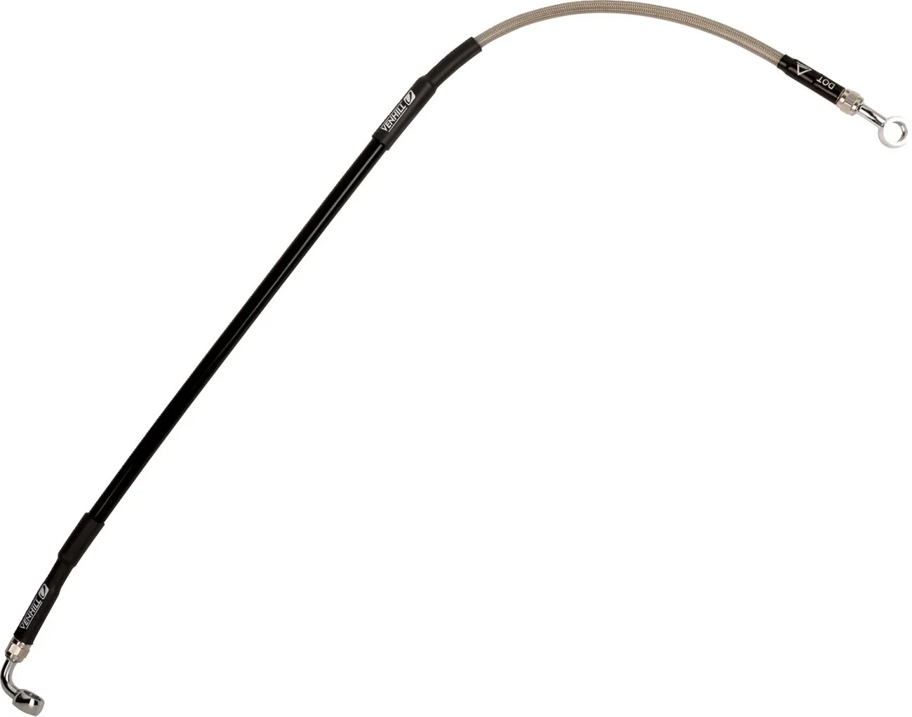 Câble de frein tressé inox MOOSE OFFROAD HARD-PARTS