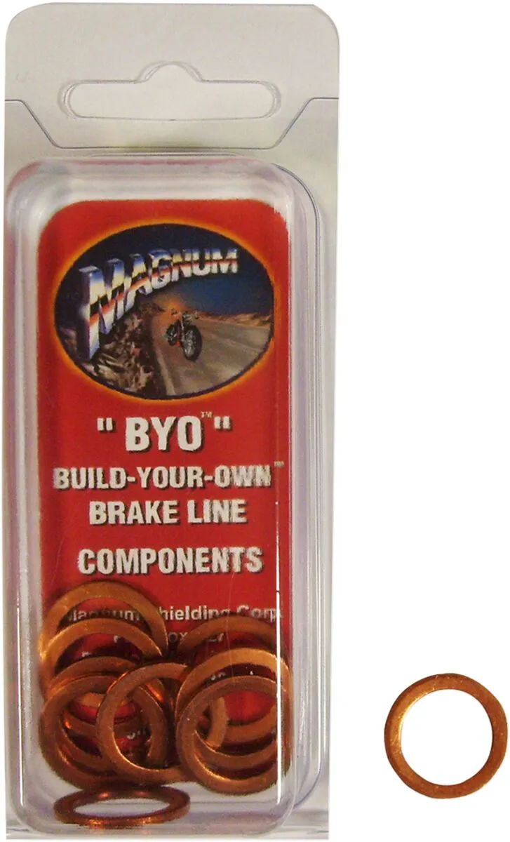 Rondelle en cuivre 12 mm MAGNUM SHIELDING 10 pièces