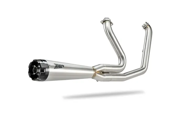 Ligne d'échappement intégrale 2-en-1 Zard pour Harley-Davidson Softail