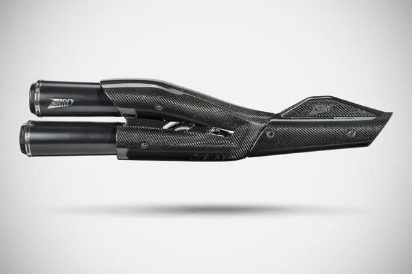 Ligne d'échappement 2-en-2 Zard Top Gun pour Harley-Davidson Sportster S - vue 3