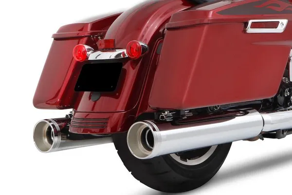 Silencieux Slip-On 4,5" doubles Rinehart Racing pour Touring - vue 2