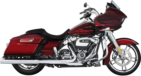 Silencieux slip-on 4" doubles Rinehart Racing pour Touring - vue 2