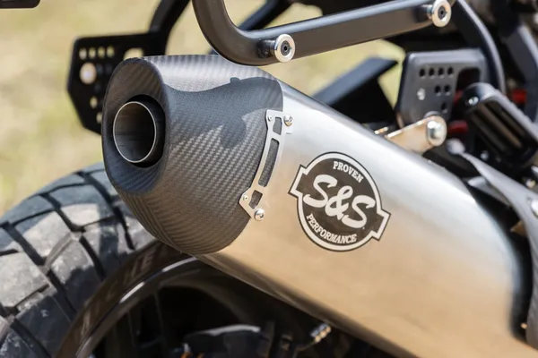 Silencieux slip-on S&S CYCLE pour Pan America - vue 2