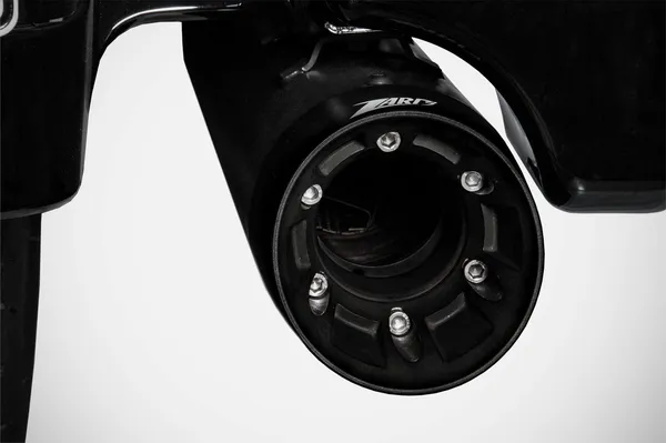 Silencieux Slip-Ons Slash-Cut 4,33 pouces ZARD pour HD-TOURING E5 - vue 2