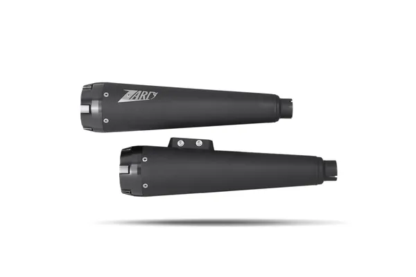 Silencieux Softail slip-ons E4/E5 noir ZARD