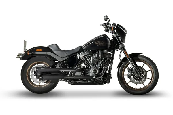 Silencieux Softail slip-ons E4/E5 noir ZARD - vue 3