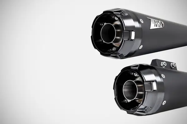 Silencieux Softail slip-ons E4/E5 noir ZARD - vue 4