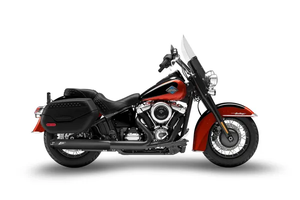 Silencieux Slip-On ZARD 4,5 pouces pour HD Softail - vue 5