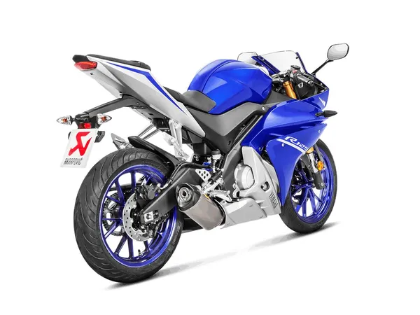 Silencieux Akrapovic Racing Titane/Carbone YZF-R125 17 - vue 3
