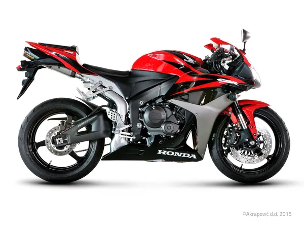 Silencieux Akrapovic titane CBR600RR 07-08 - vue 4