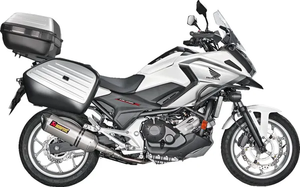 Silencieux Akrapovic titane/carbone NC700X 2016 - vue 2