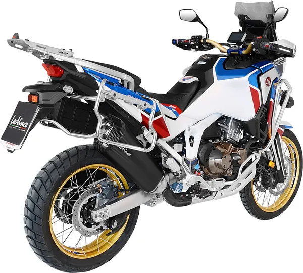 Silencieux LEOVINCE LV-12 Black Edition homologué CRF 1100 L Africa Twin Adventure Sport DCT - vue 3