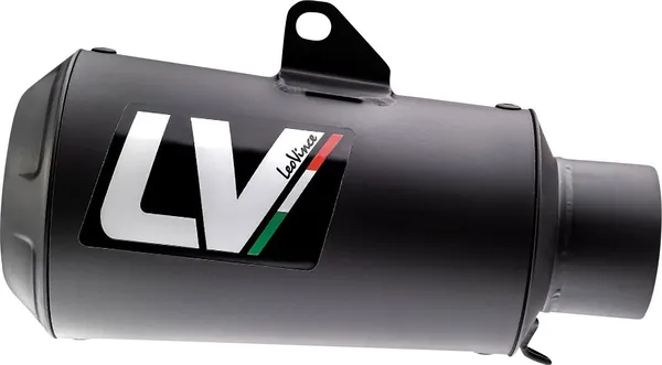 Silencieux slip-on LV-10 Full Black Leovince - vue 3