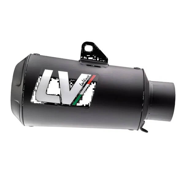Silencieux slip-on LV-10 Full Black Leovince - vue 4