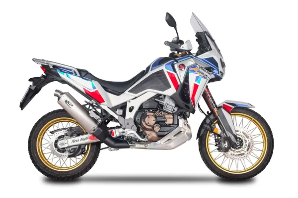 Silencieux Spark Dakar Tit ECE Hon CRF1 - vue 4