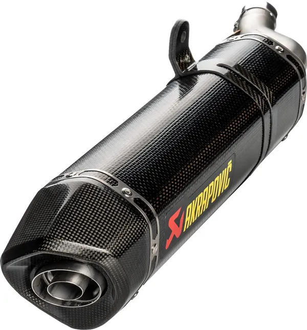 Pot moto Akrapovic pour honda 500 CB f 2016+2024, CB hornet 2024+, 400-500 CB x 2016+2024 (silencieux seul carbone) (s-h5so5-hrc) (homologue ce) - vue 3