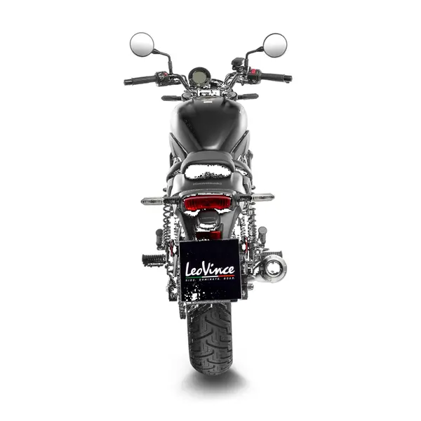 Échappement Leovince Schalld in Classic Racer Slip-on Black Edition - vue 2