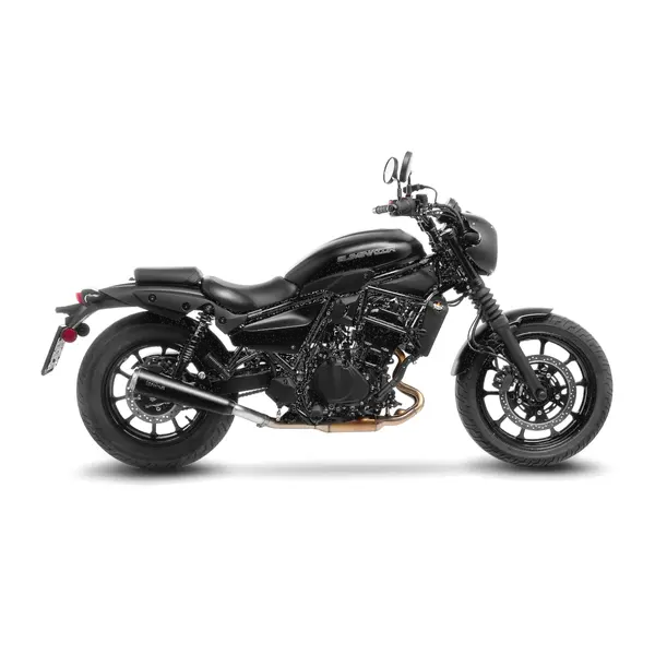 Échappement Leovince Schalld in Classic Racer Slip-on Black Edition - vue 5