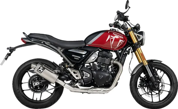 Silencieux Akrapovic slip-on titane Triumph SPE - vue 2