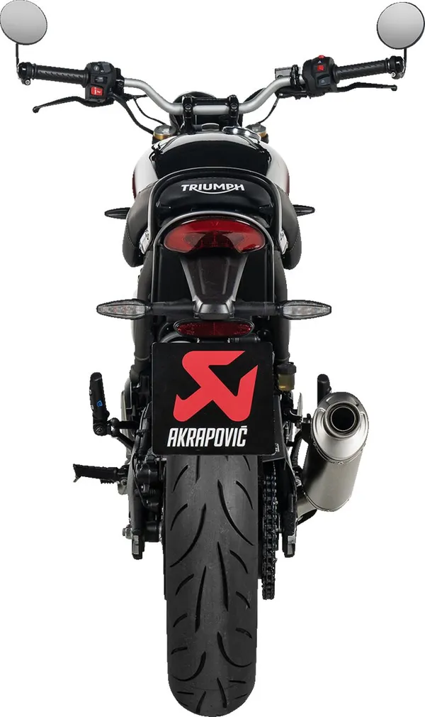 Silencieux Akrapovic slip-on titane Triumph SPE - vue 3