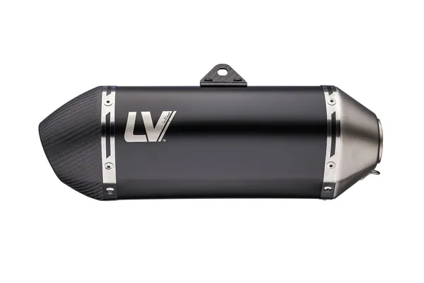 Échappement LEOVINCE Schalld in LV-14 slip-on black edition - vue 6