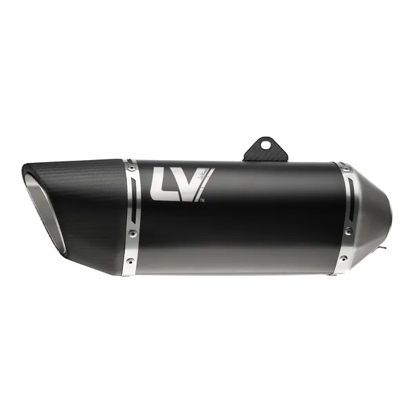 LEOVINCE Schalld LV-14 R Slip-On Black Edition - vue 3