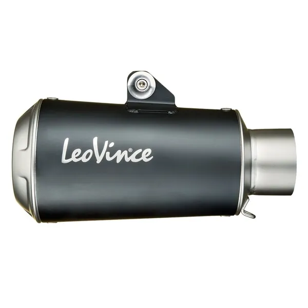 Échappement LEOVINCE Schalld in LV-10 slip-on édition noire - vue 2
