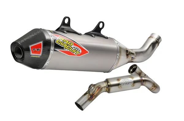 Silencieux Pro Circuit Exhaust T6 ss/ti/cf KTM - vue 2
