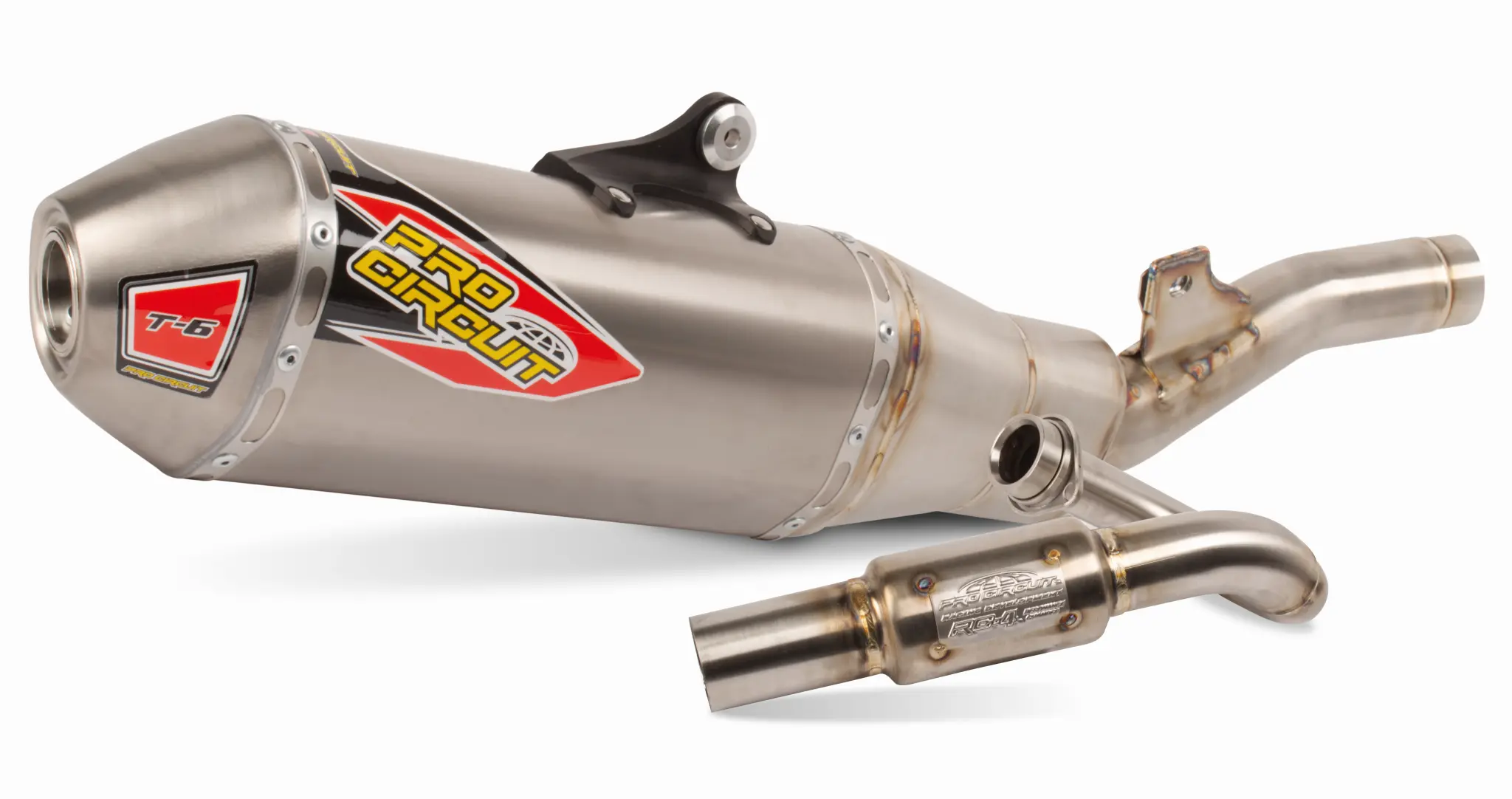 Système d'échappement T-6 Euro Pro Circuit inox/titane/carbone