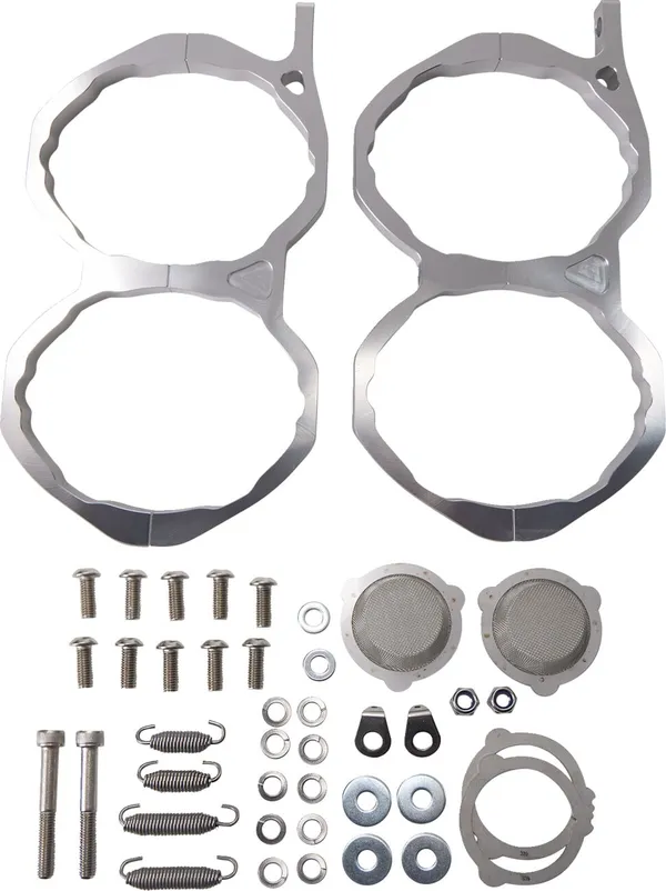 Ligne d'échappement en acier inoxydable TRINITY RACING - vue 3