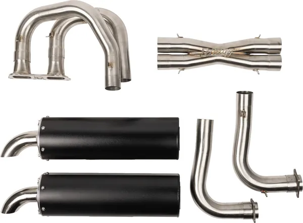 Ligne d'échappement double intégrale Trinity Racing - vue 2