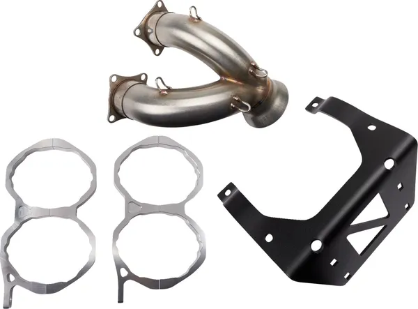 Silencieux slip-on en acier inoxydable TRINITY RACING - vue 3