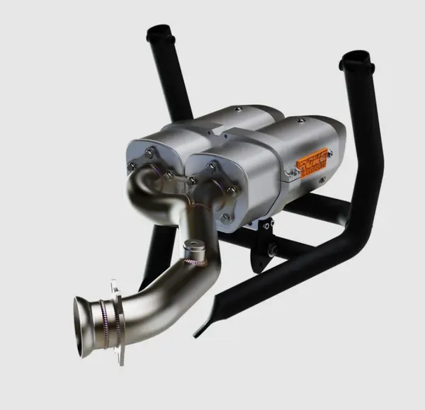 Silencieux Slip-On aluminium APX RJWC Powersports - vue 4