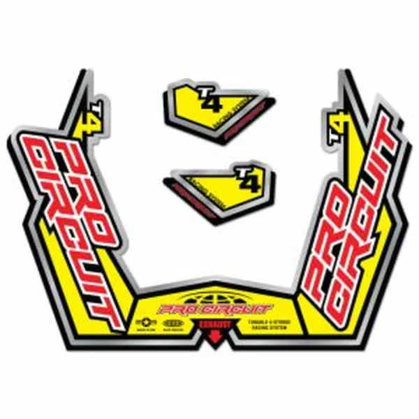 Autocollants pour échappement Pro Circuit - vue 2