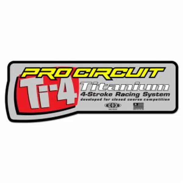 Autocollants pour échappement Pro Circuit - vue 2