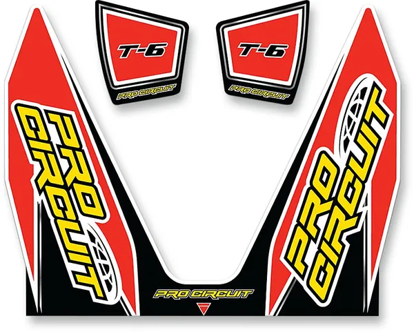Autocollants pour échappement PRO CIRCUIT - vue 2