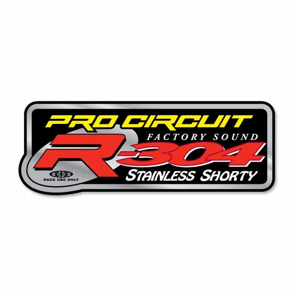 Autocollants pour échappement Pro Circuit - vue 7