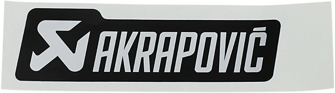 Autocollant de rechange Akrapovic